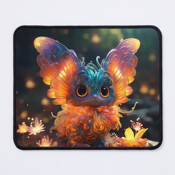 Item preview, Orange Luminescent Butterfly Fox designed and sold by OldNewAmbient.
