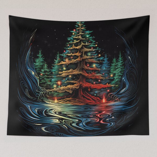 Item preview, Christmas tree  designed and sold by Linework Studio.