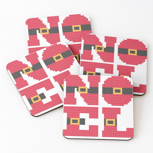Item preview, Santa Noel Faux Cross Stitch  designed and sold by CraftBazaarUK.