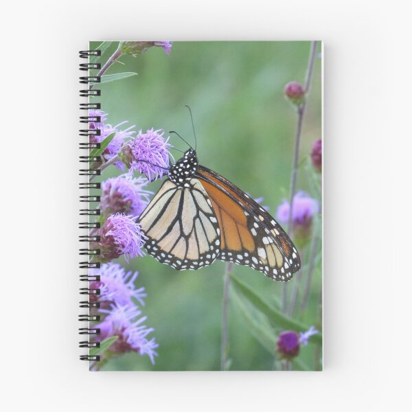 Item preview, Monarch on Meadow Blazing Star designed and sold by GardenOfPeace.