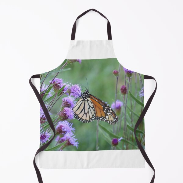 Item preview, Monarch on Meadow Blazing Star designed and sold by GardenOfPeace.