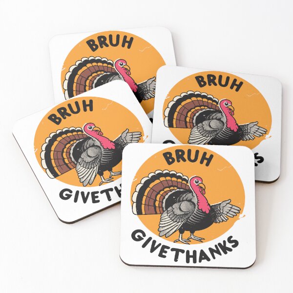 Item preview, Bruh thanksgiving funny meme designed and sold by TomFrontierArt.