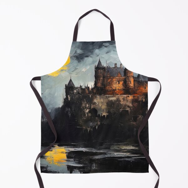 Item preview, Night panoramas, Gothic castles designed and sold by AM FineArtPrints.