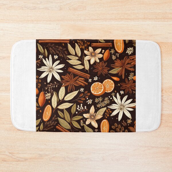 Item preview, Cinnamon winter nights pattern designed and sold by SmileshareShop.