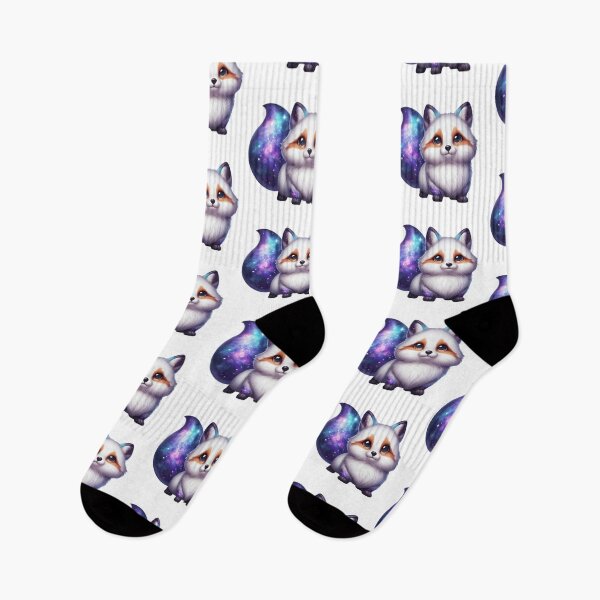 Item preview, Galaxy Arctic Fox designed and sold by Carly Gough.