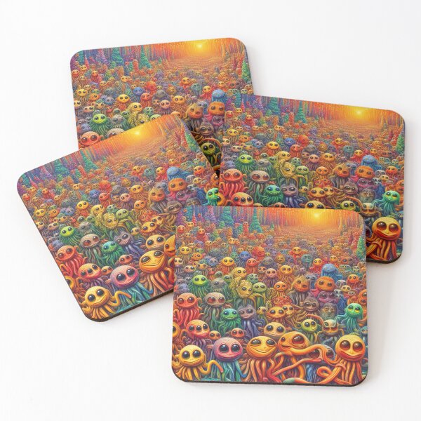 Item preview, The living diversity: Colorful creatures in the fantasy forest designed and sold by Girih.