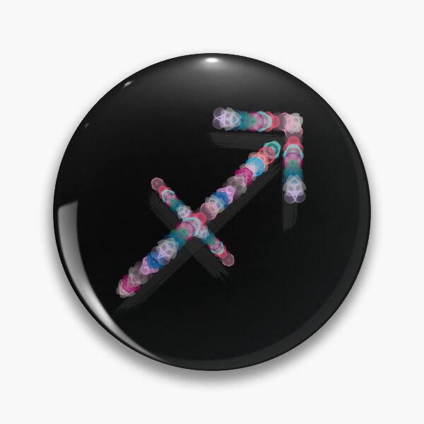 Item preview, Spirograph Sagittarius Zodiac Horoscope Symbol designed and sold by RachelEDesigns.