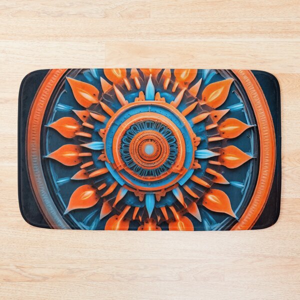 Item preview, Fiery Frost Mandala Fusion designed and sold by SpiritualManda.
