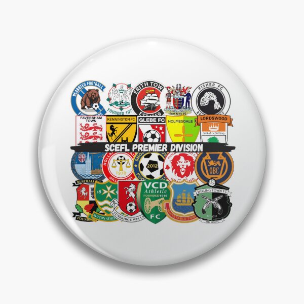 Item preview, SCEFL Premier Division Badge Grid Design designed and sold by PointsPerGame.