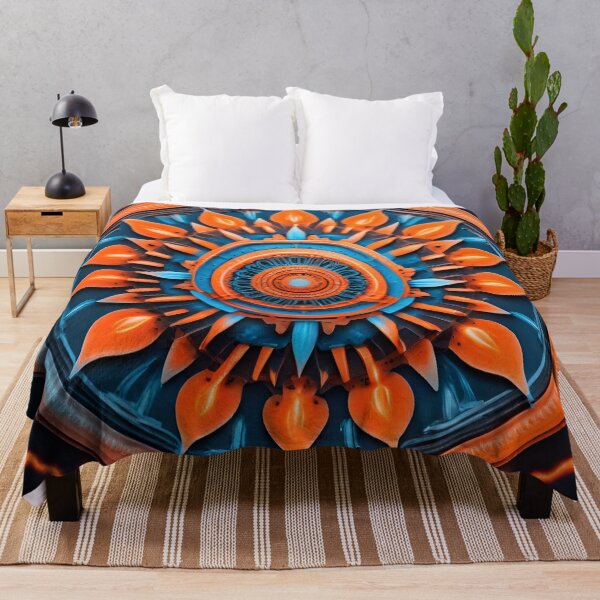 Item preview, Fiery Frost Mandala Fusion designed and sold by SpiritualManda.