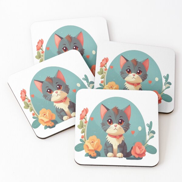 Item preview, cat cartoon character designed and sold by nujumsoft.