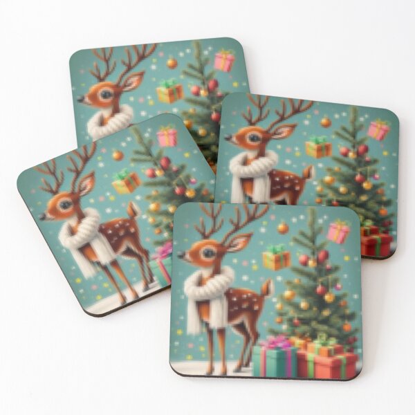 Item preview, Cartoon Christmas Deer designed and sold by Lar888.