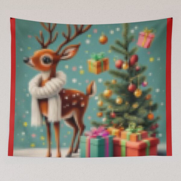 Item preview, Cartoon Christmas Deer designed and sold by Lar888.