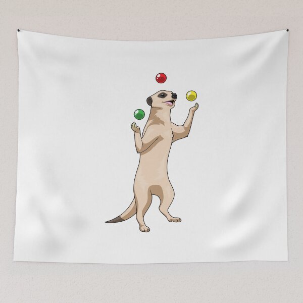 Item preview, Meerkat Juggler Juggle designed and sold by Snabdesign84.