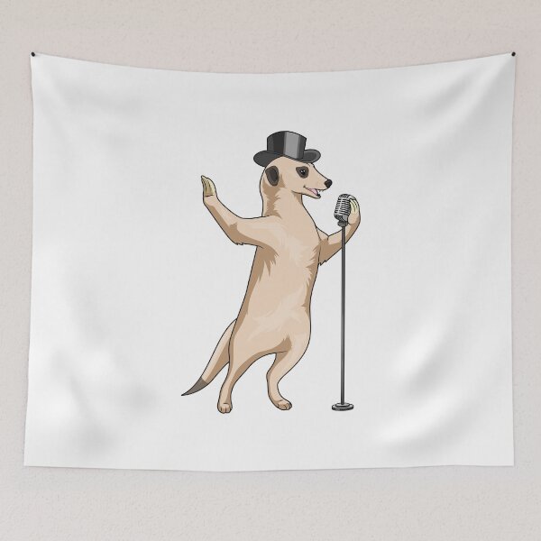 Item preview, Meerkat Singer Microphone Music designed and sold by Snabdesign84.