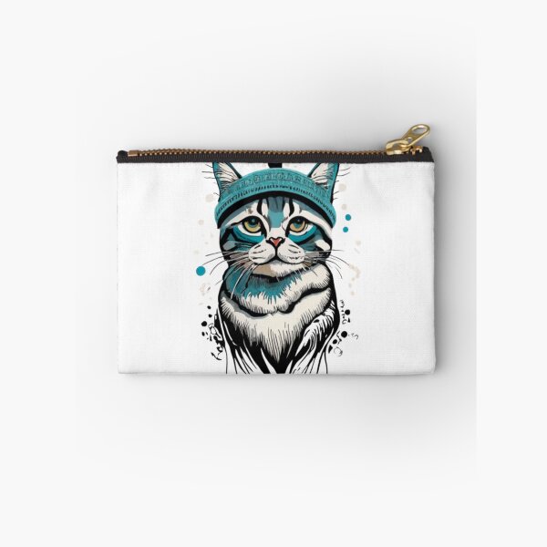 Item preview, Blue cat on oil style  designed and sold by PaulBlueShop.
