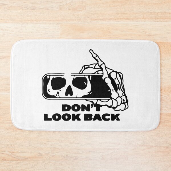 Item preview, Don't look back black ink art tattoo designed and sold by InkStation24.