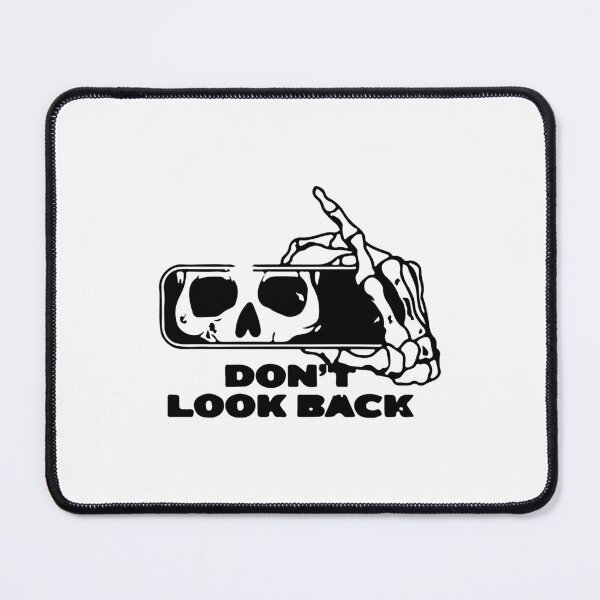 Item preview, Don't look back black ink art tattoo designed and sold by InkStation24.