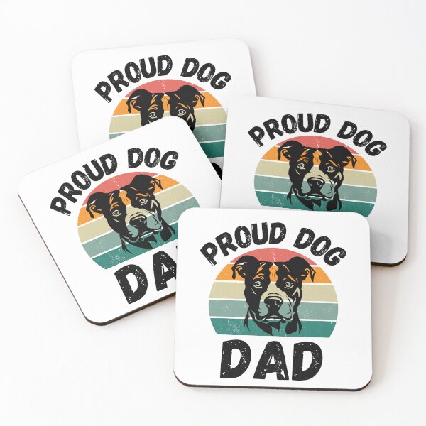 Item preview, Proud Dog Dad, Vintage Style designed and sold by RiffRaffGraffix.