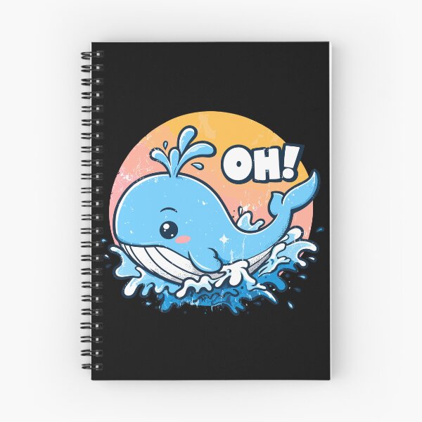 Item preview, Oh whale funny retro saying pun oh well designed and sold by TomFrontierArt.
