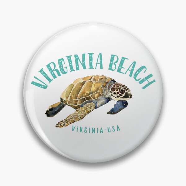 Artikelvorschau, Virginia Beach-Meeresschildkröten-Design entworfen und verkauft von Futurebeachbum.