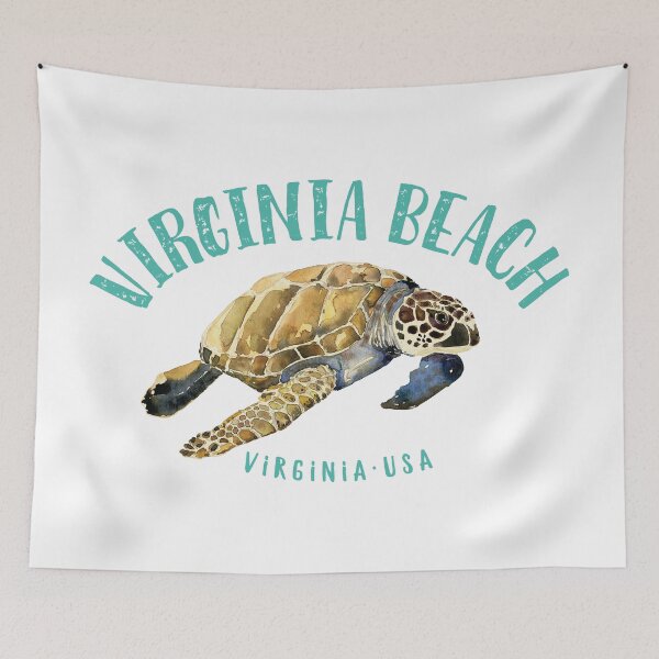 Item preview, Virginia Beach Sea Turtle Design designed and sold by Futurebeachbum.