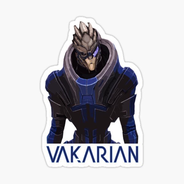 Aperçu de l'œuvre Vakarian - Mass Effect Garrus Art créée et vendue par Pop Culture Junkyard.