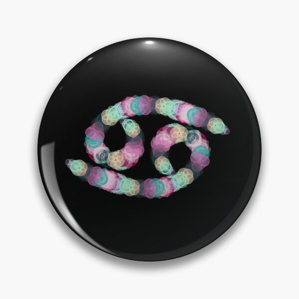 Item preview, Spirograph Cancer Zodiac Horoscope Symbol designed and sold by RachelEDesigns.