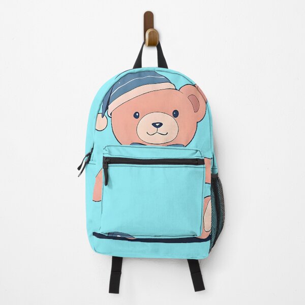 Item preview, Blue Hat Teddy Bear in Cartoon Style designed and sold by SirZeus.