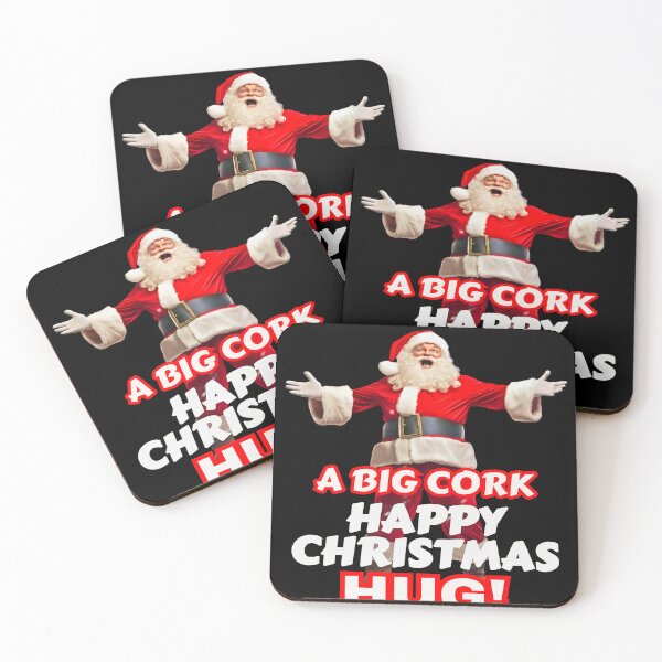 Item preview, A Big Cork Happy Christmas Hug! designed and sold by OliDesigns.