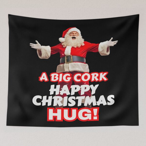 Item preview, A Big Cork Happy Christmas Hug! designed and sold by OliDesigns.