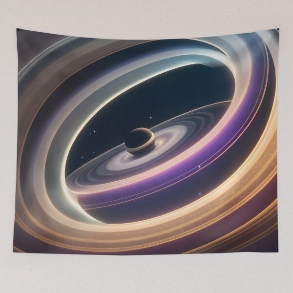 Item preview, Planetary Rings - Space Themed Art designed and sold by Jollys-ArtShop.