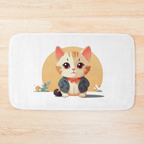 Item preview, cat cartoon character designed and sold by nujumsoft.