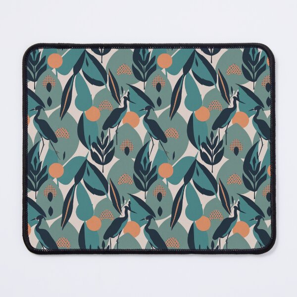 Item preview, Dark Winter / Deep Winter pattern, skin-tone matching, personal color analysis, PCA, mid-century modern cranes designed and sold by look4seasons.