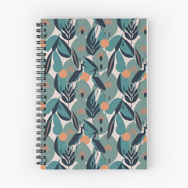 Item preview, Dark Winter / Deep Winter pattern, skin-tone matching, personal color analysis, PCA, mid-century modern cranes designed and sold by look4seasons.