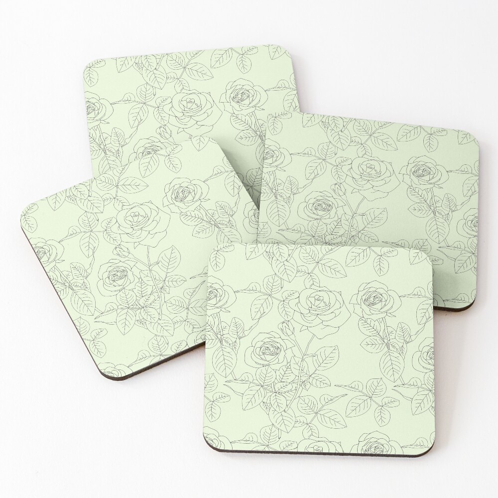 Item preview, Coasters (Set of 4) designed and sold by ArtMeetsPizza.