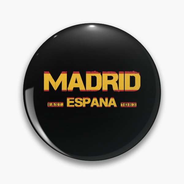Artikelvorschau, Madrid  - Spanien Sightseeing  - Flaggen Karte  entworfen und verkauft von vibeno1.