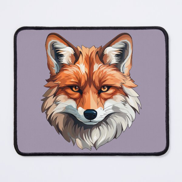 Item preview, Red Fox Head Portrait  designed and sold by FoxTreeDesign.