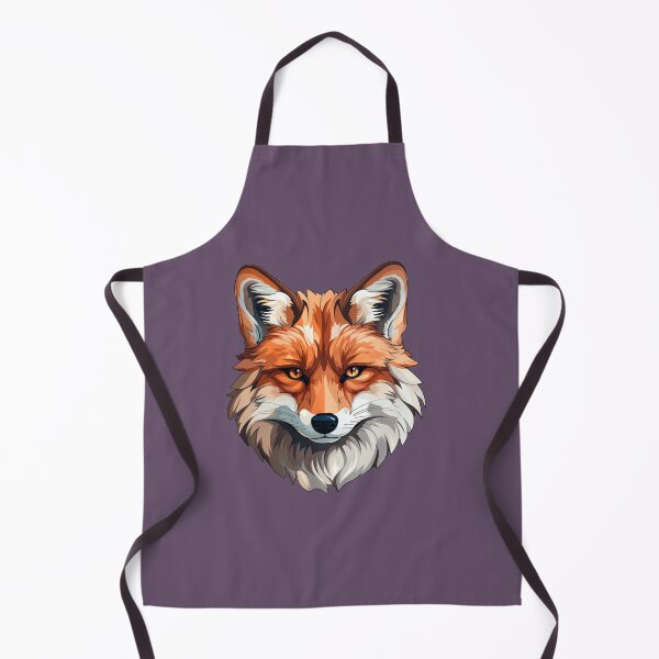 Item preview, Red Fox Head Portrait  designed and sold by FoxTreeDesign.