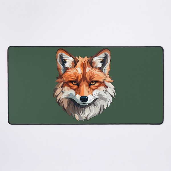 Item preview, Red Fox Head Portrait  designed and sold by FoxTreeDesign.