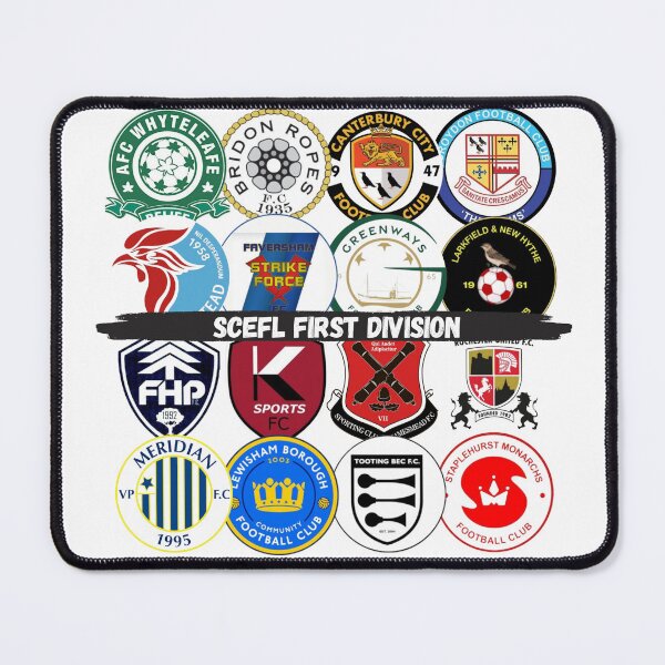 Item preview, SCEFL First Division Badge Grid Design designed and sold by PointsPerGame.