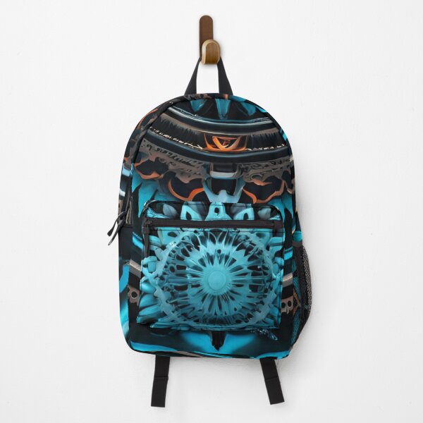 Item preview, Frosty Fire Mandala Black Blue Design designed and sold by SpiritualManda.