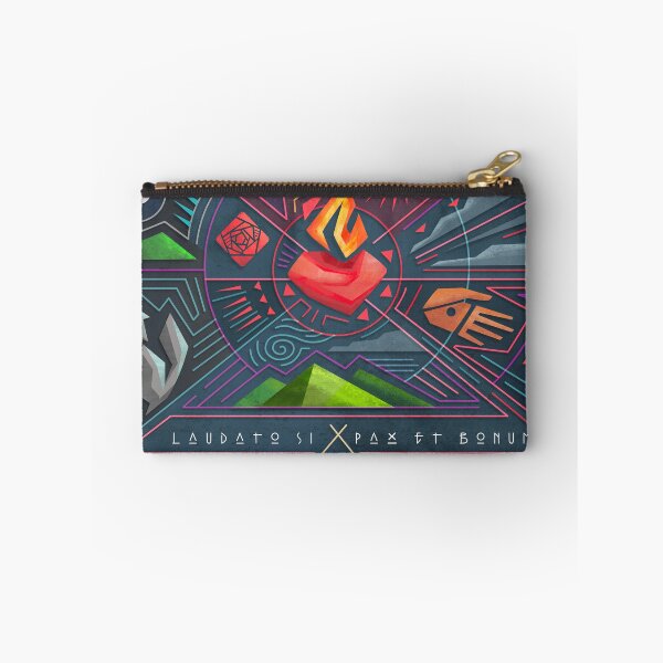 Item preview, Laudato Si, nature and spiritual symbols designed and sold by Iknu art.