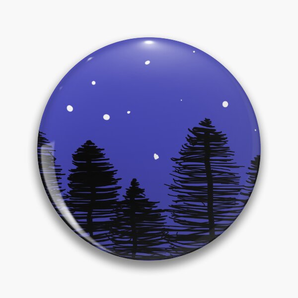Item preview, Trees in the night sky designed and sold by Filledcanvas.