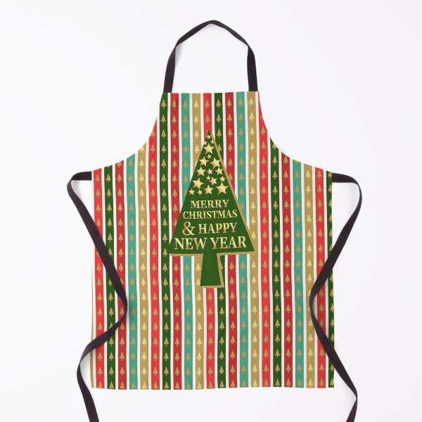 Item preview, Christmas strips colorful pattern - Golden trees designed and sold by MagaliC.