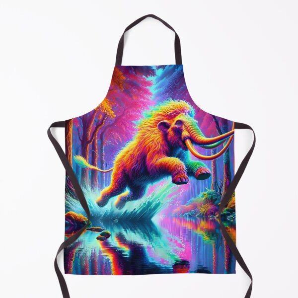 Item preview, Psychedelic Mammoth Leap designed and sold by Matt's Artificial Nature.