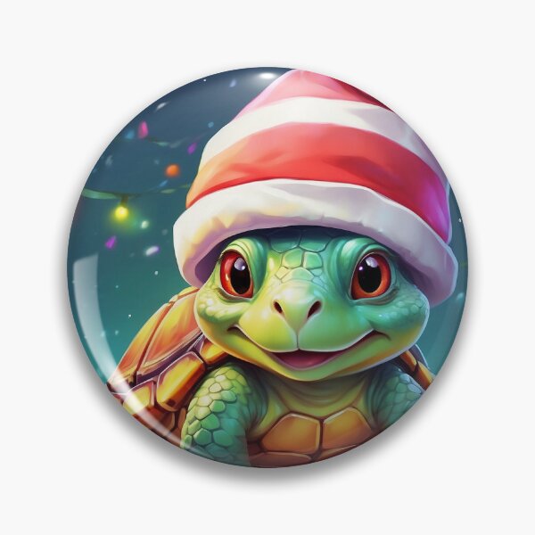 Item preview, Celebrate the holidays with a christmas Turtle designed and sold by cannon777.