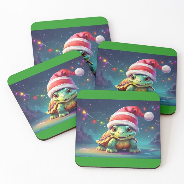 Item preview, Celebrate the holidays with a christmas Turtle designed and sold by cannon777.