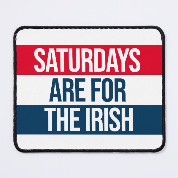 Item preview, saturdays are for the fighting irish designed and sold by designsbysamantha.
