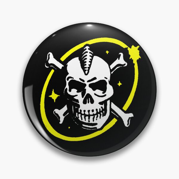 Item preview, Captain Zargon Space Pirate Emblem designed and sold by Time-and-Fate.